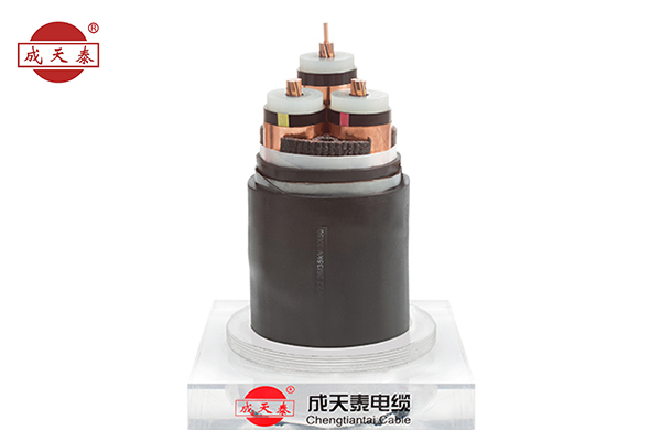 銅芯，交聯(lián)聚乙烯絕緣聚，乙烯護(hù)套電力電纜YJV 18/30（36）kV